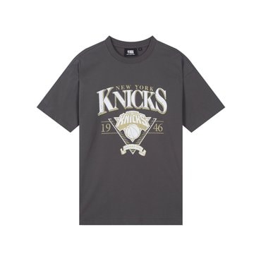 NBA 남여공용 NYK 크랙 아트웍 반팔 티셔츠 N252TS053P