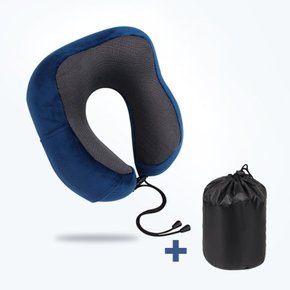 KPG 에어링 목 베개 세트(수면안대+귀마개) 메모리폼 여행용 기내용