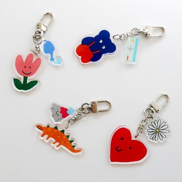 Around Table [어라운드테이블] Kii Keyring 아크릴키링