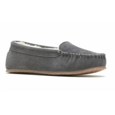 이스퀘어 3963206 Hush Puppies Womens Winnie Water-Resistant Slippers In Charcoal