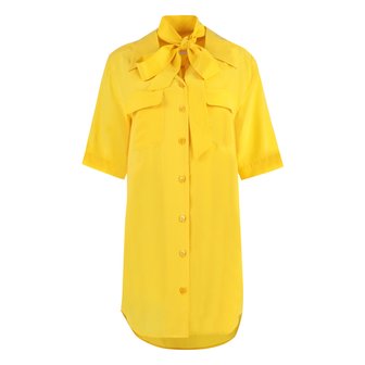 EQUIPMENT [이큅먼트] Womens Dress D0019LFQ23_SOLEILDEPRINTEMPS Yellow