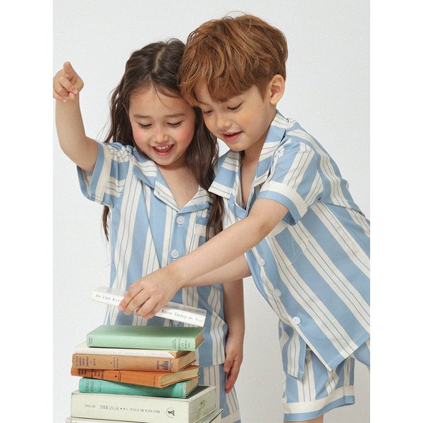 (uni) 스탠다드 파리 키즈  반팔 파자마 7Size
