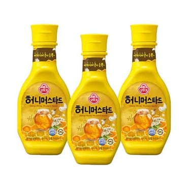  오뚜기 허니머스타드소스 535g x 3개