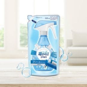 페브리즈 섬유 탈취제 상쾌한향 320ml 1개 리필 섬유향수