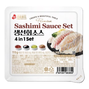 [냉장] 생선회 4in1 소스 (115g)