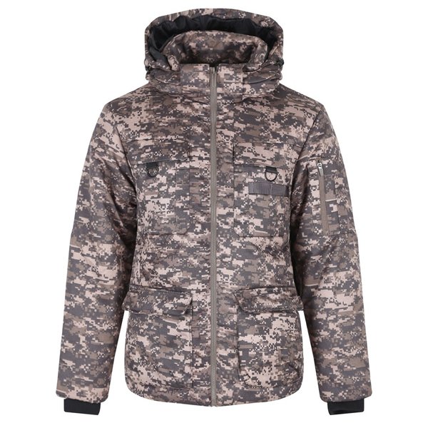 남자 겨울 밀리터리 후드 하이넥 패딩 YB-JUP-JKS-360R