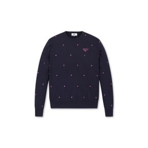 Men Athletic Carnival Crewneck Sweater_WMWAA24551NYD