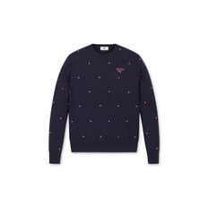 Men Athletic Carnival Crewneck Sweater_WMWAA24551NYD