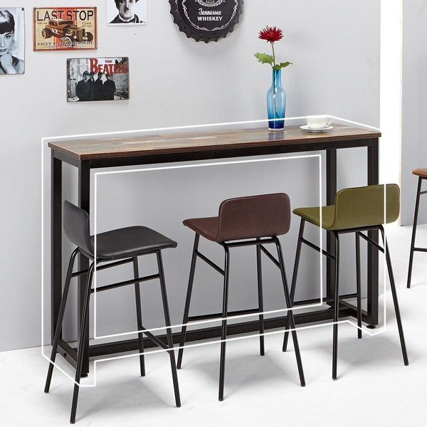 [착불]로트 1500 바테이블 FU 카페 업소용 바테이블