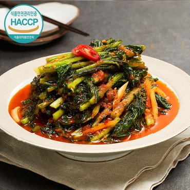 자연락 전라도 열무김치 2kg 당일생산발송 국산재료 HACCP 저염 남도김치