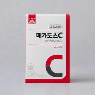 건강기능식품 [고려은단]메가도스C 비타민C 3000mg