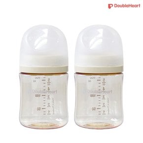 모유실감 3세대 PPSU 오후의베이지 160ml 노꼭지 트윈팩