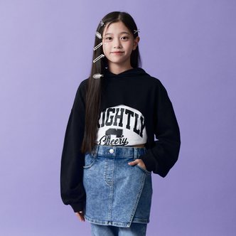 더데이걸 [50%+추가8%][더데이걸] 크롭 후드 박시 반팔세트 TGMH24804_7358