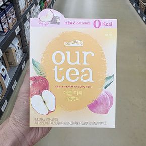 아워티 애플 피치 우롱티 11.6g x 8개
