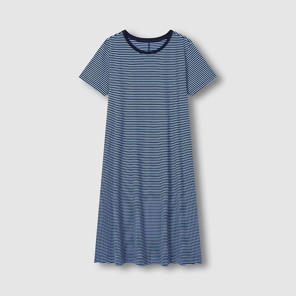 여 소프트 반팔 파자마 원피스 J206203067052