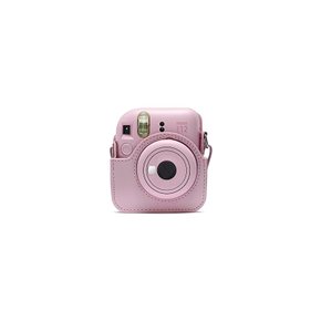 FUJIFLM 체키 instax mini 12`전용 카메라 케이스 제조사 정품 핑크