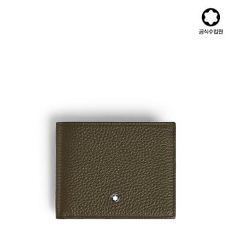 몽블랑 [공식] 그레인 6cc 지갑 카키 220197