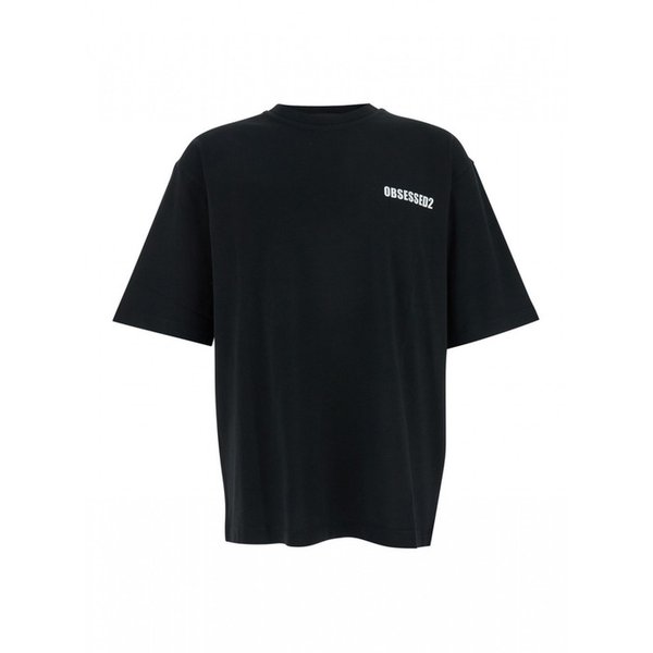 남성 티셔츠 S74GD1479 D20033900 블랙 /14 542532