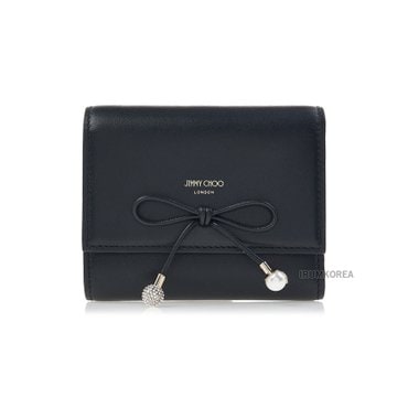 지미추 SS25 여성 마린다 반지갑 MARINDA KHY BLACK MACARON LIGHT COLD