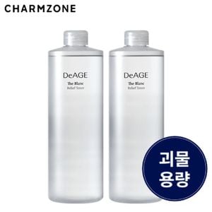 참존 [괴물용량/미백수분] 디에이지 더 블랑 릴리프 토너 1,000ml 2개..[33992232]