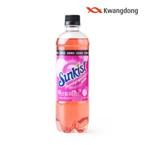 썬키스트 제로 자두자몽 소다 600ml x 12개