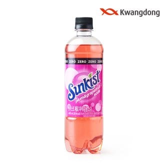  썬키스트 제로 자두자몽 소다 600ml x 12개