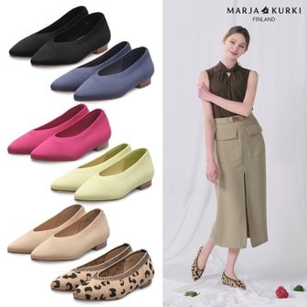 마리아꾸르끼 핀에스커 x 마리아 니트 플랫슈즈 BS147