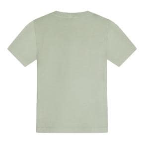 L1S162100002S0047V0061 PEARL GREY GREEN COTTON T SHIRT