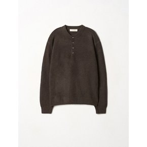 Henley Wool Blend Knit_Brown