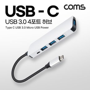 Type C USB 3.0 허브 4포트 TB356