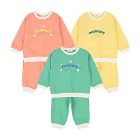 [아가방 봄]핀피크맨투맨상하(YELLOW,ORANGE,GREEN)_01R153002
