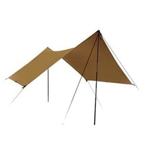 Minimalist Recta tarp(BEIGE)  UV ZEROGRAM(제로그램) 렉터 경량 타프 350×290 차광 고내수