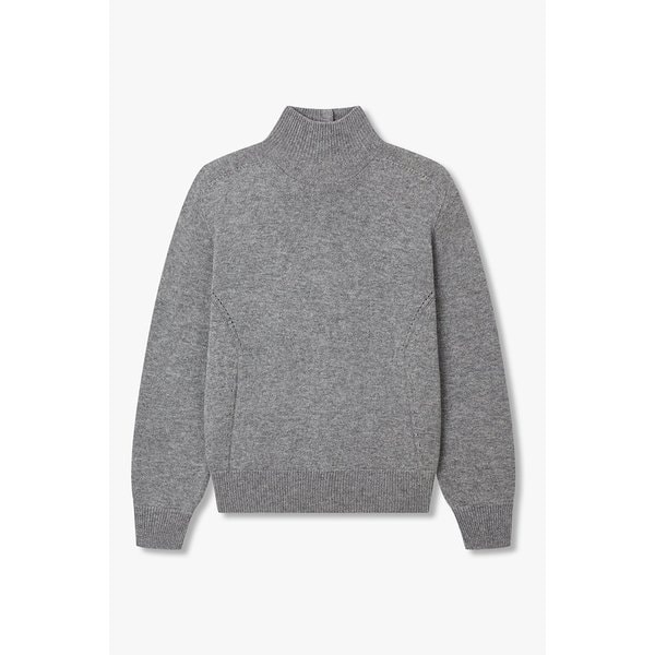 캐시미어 울 블렌드 백 버튼 스웨터 7115450X06172