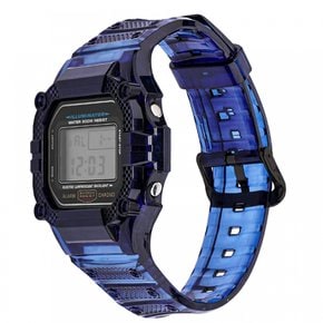 G-SHOCK TPU DW-5000 GW-M5610 M5630 GLX-5600 컴파티블 밴드 고급 수지 전 13색 투명 튼튼한