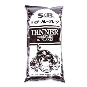[새벽배송][우리가락]S&B 디너카레 믹스 인 후레이크 1kg