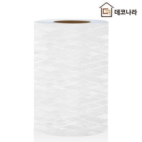 EWB-13 백색 다이아 패턴 몰딩시트지 고정폭25cm / 서랍장시트지 단색시트지 싱크대상판시트지