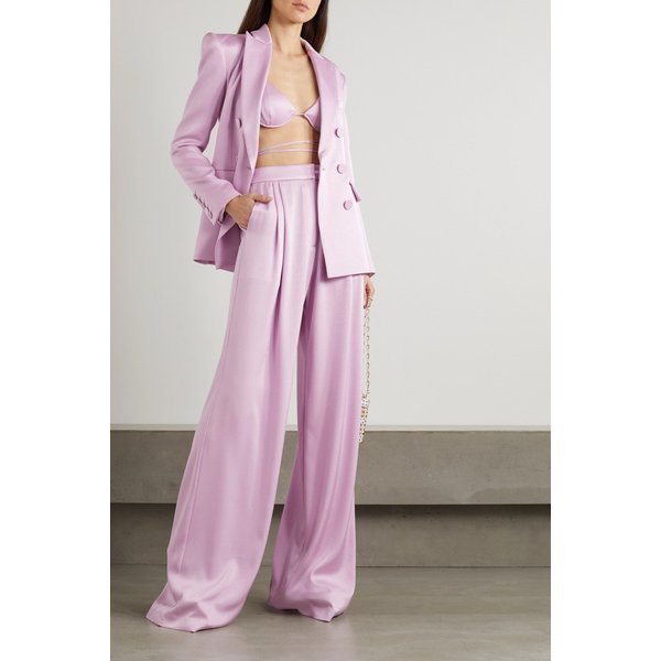 알렉스 페리 Holt Satin-crepe Bralette 라일락 33258524072263010