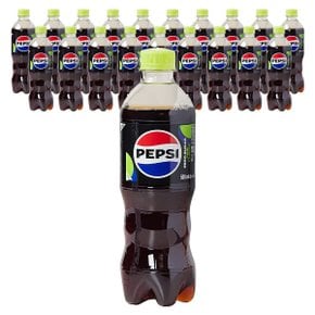 롯데 펩시콜라 제로슈거 라임 업소용 500ml x 20PET