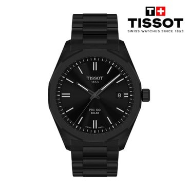 티쏘 [본사직영][NEW] PRC 100 솔라 블랙 PVD T151.422.33.051.00