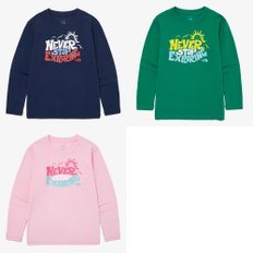 NT7TQ06 키즈 샌드캐슬 롱슬리브 티 KS SANDCASTLE L/S TEE