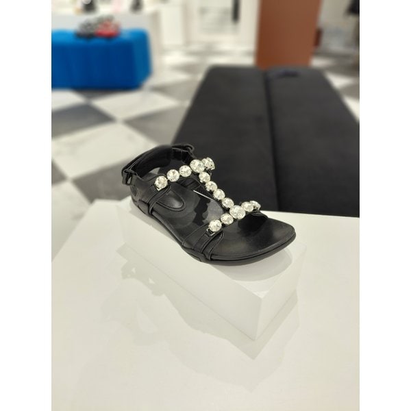 [부산점] Jewelry sporty sandal(black) DG2AM25041BLK