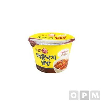 오너클랜 오뚜기 컵밥 매콤낙지덮밥(280g/12EA)