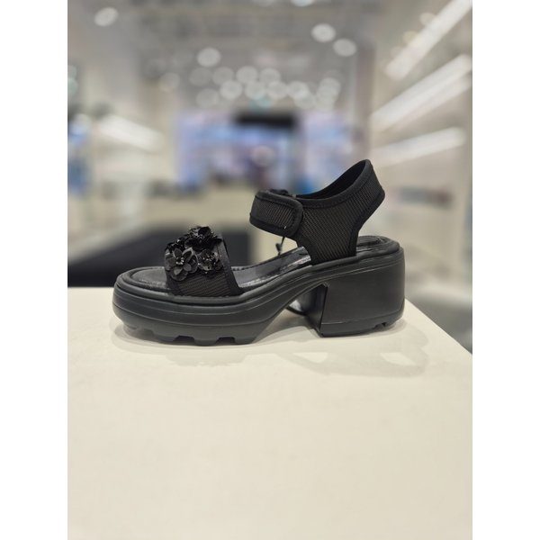 [여주점] 뉴 플라워밤 벨크로 샌들 (블랙) DW2AM26005BLK