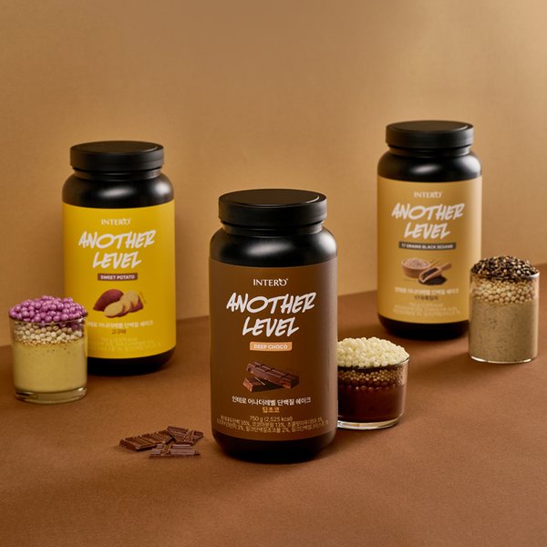 어나더레벨 단백질 쉐이크 곡물 흑임자 750g 식사대용 맛있는 한끼