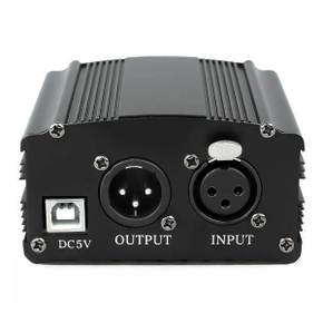 USB 팬텀 파워 48V 콘덴서 마이크 증폭 콘덴서 마이크 증폭