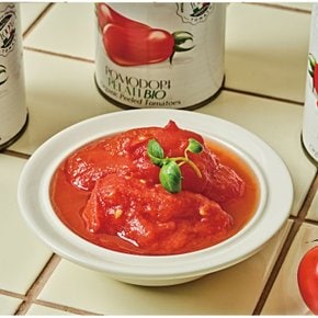 멘푸소 유기농 필드 토마토 홀 400g 토마토소스 파스타