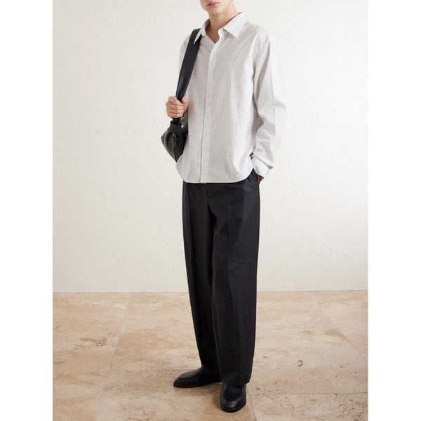 엠에프펜 제너러스 체크 코튼 포플린 셔츠 46376663162965555