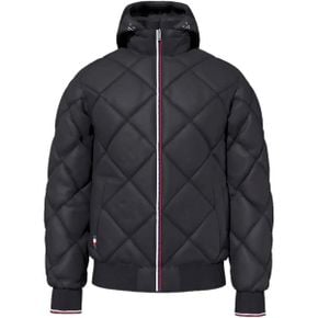 영국 타미힐피거 패딩 Tommy Hilfiger Men`s Diamond Quilted Hooded ulated Jacket 1594089