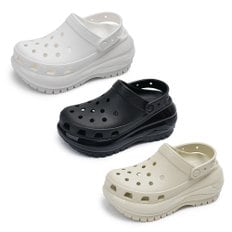 크록스(CROCS) CLASSIC MEGA CRUSH CLOG 클로그샌들 (womens) 3종 택1