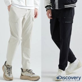 [24S/S] 디스커버리 DMPTG3041 남성 하이스트레치 하프조거 카고팬츠 남자 바지 등산팬츠